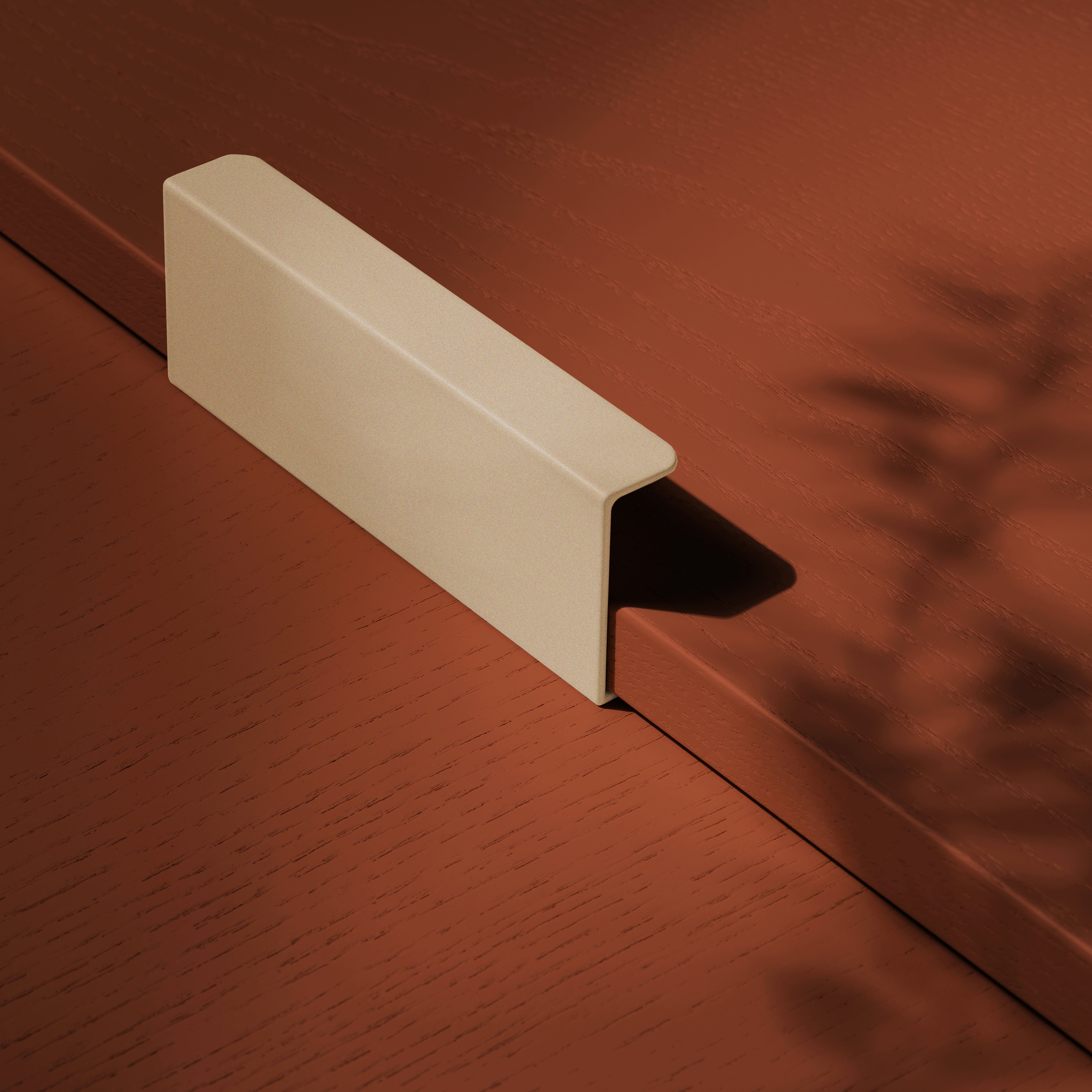 Toniton Hide 120 møbelhåndtak Greige 120 mm
