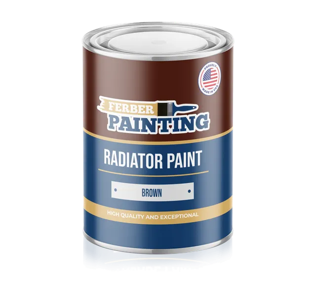 Ferber Painting radiatorlakk brun varmebestandig
