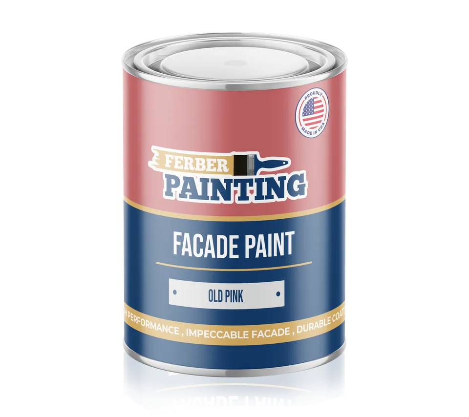 Ferber Painting Facade Paint Old Pink fasademaling rosa matt