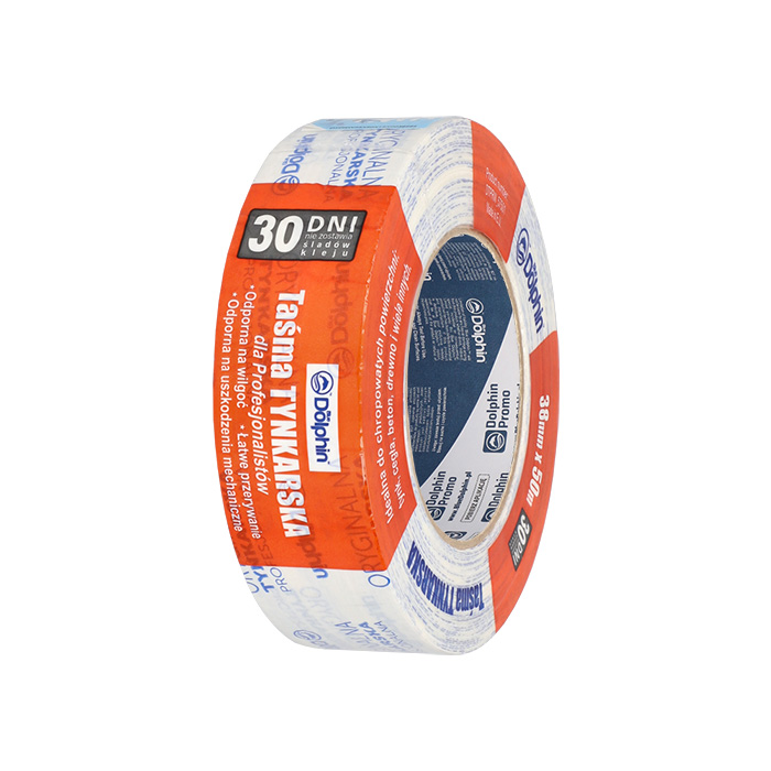 Blue Dolphin maskeringsteip puss 30 dager UV-bestandig