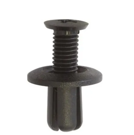Restagraf 12713 plastnagle Ø8,2-9 mm 12pk svart
