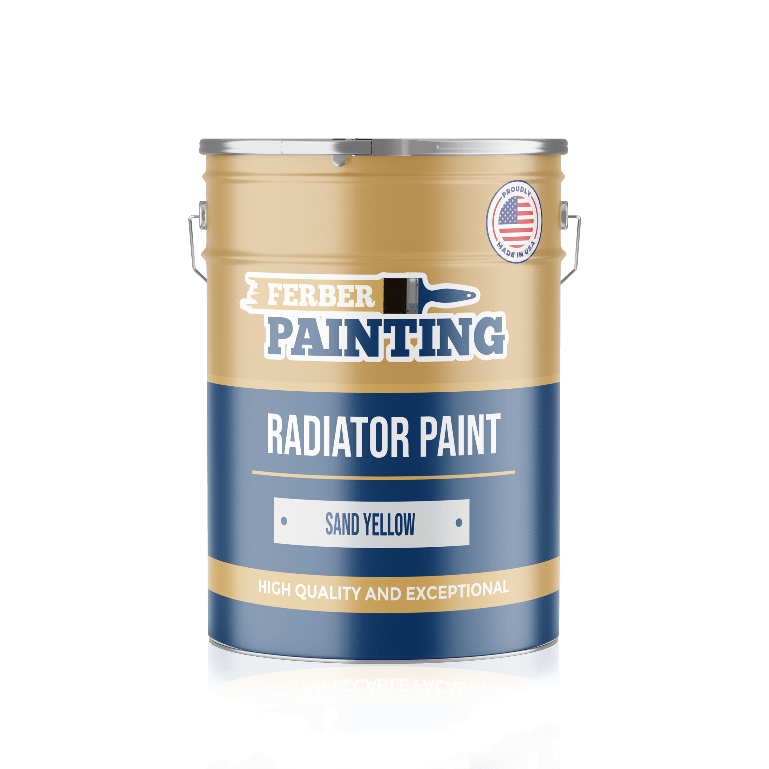 Ferber Painting radiatormaling sandgul varmebestandig