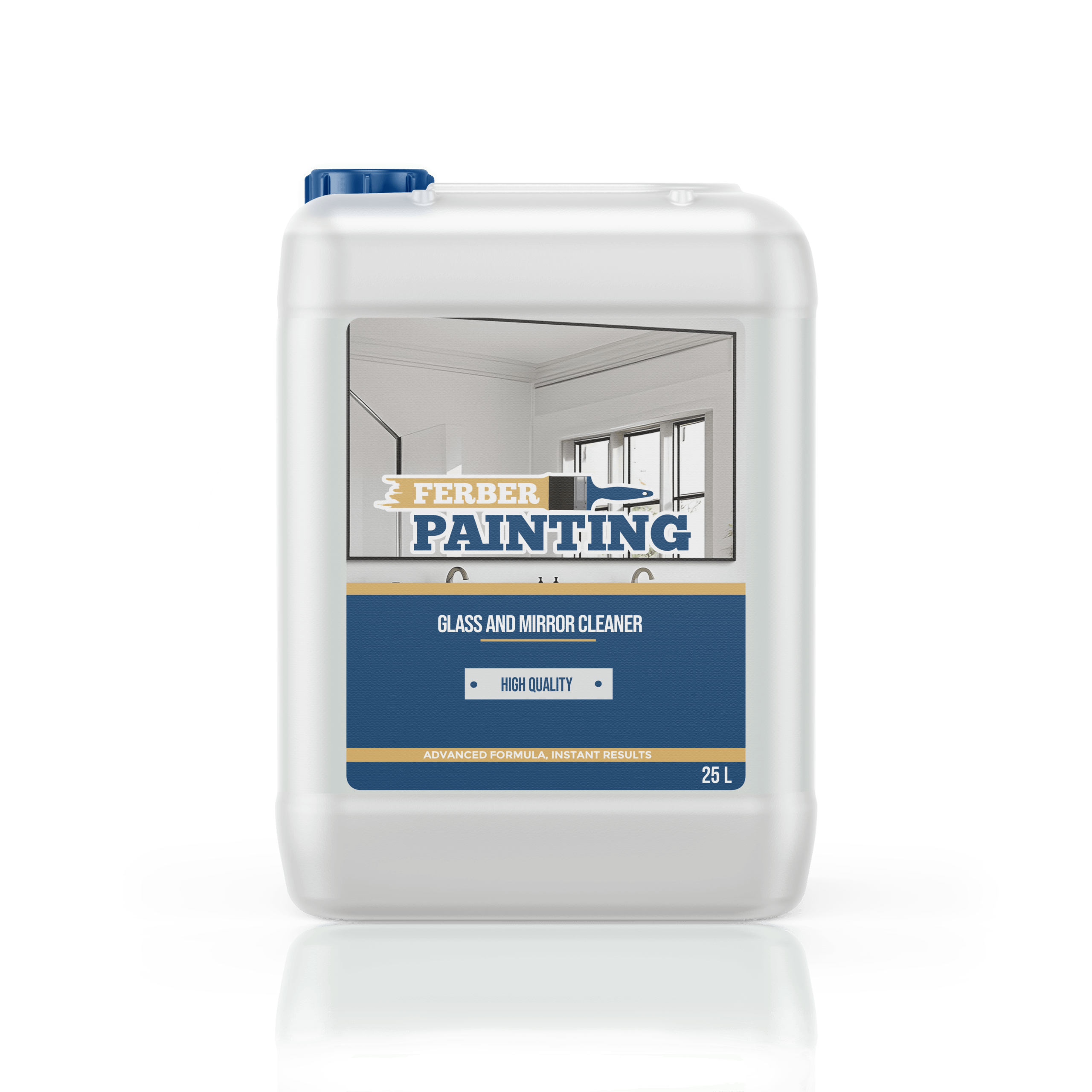 Ferber Painting glass- og speilrens 5 liter stripefri
