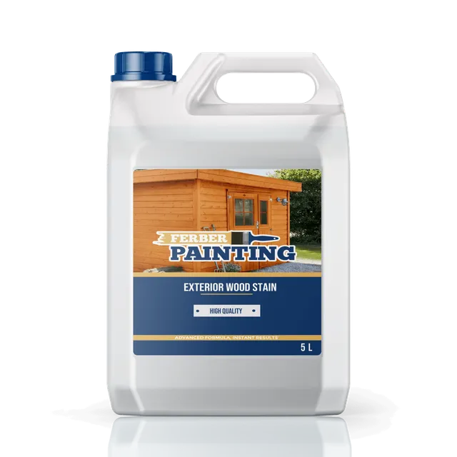 Ferber Painting Exterior Wood Stain beis utendørs værbestandig