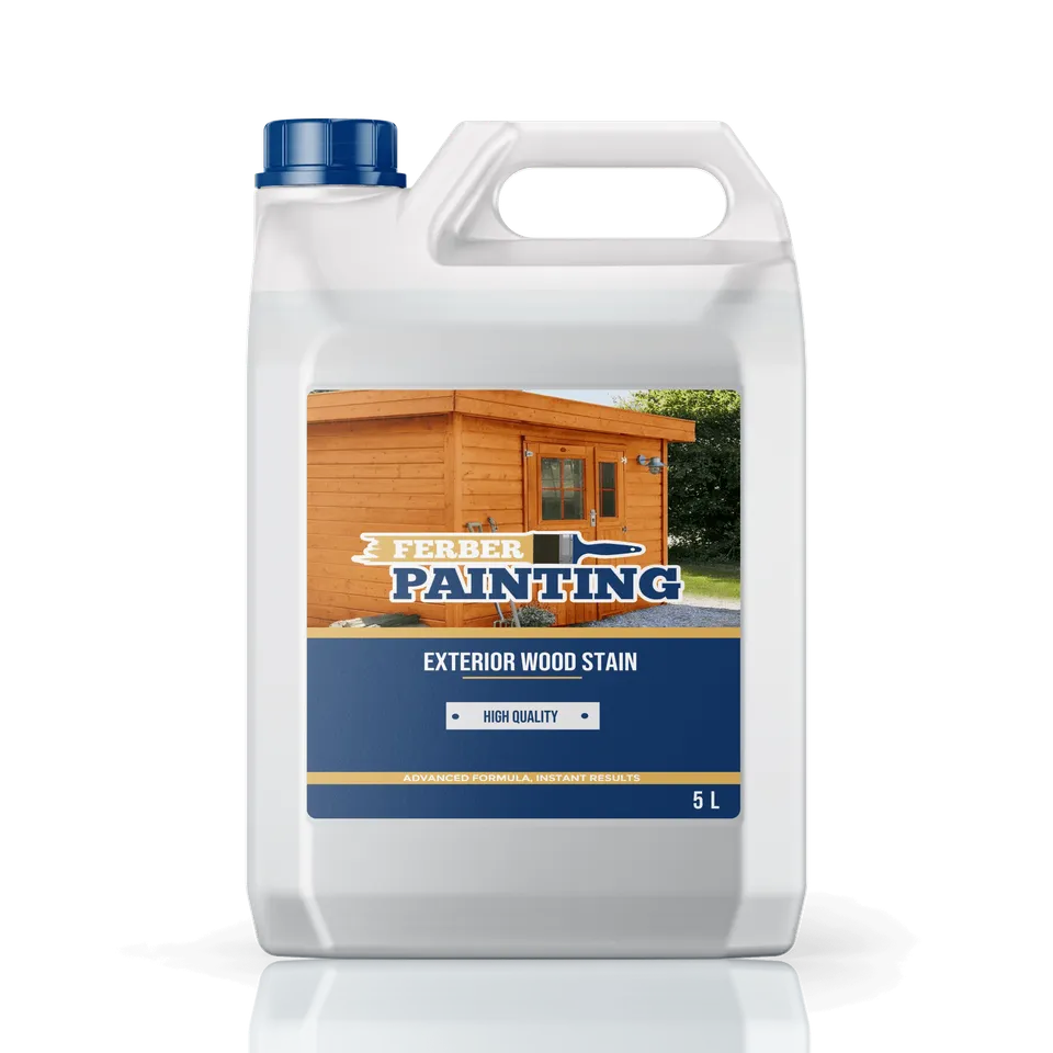 Ferber Painting Exterior Wood Stain beis utendørs værbestandig