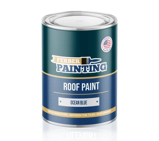 Ferber Painting takmaling havblå værbestandig