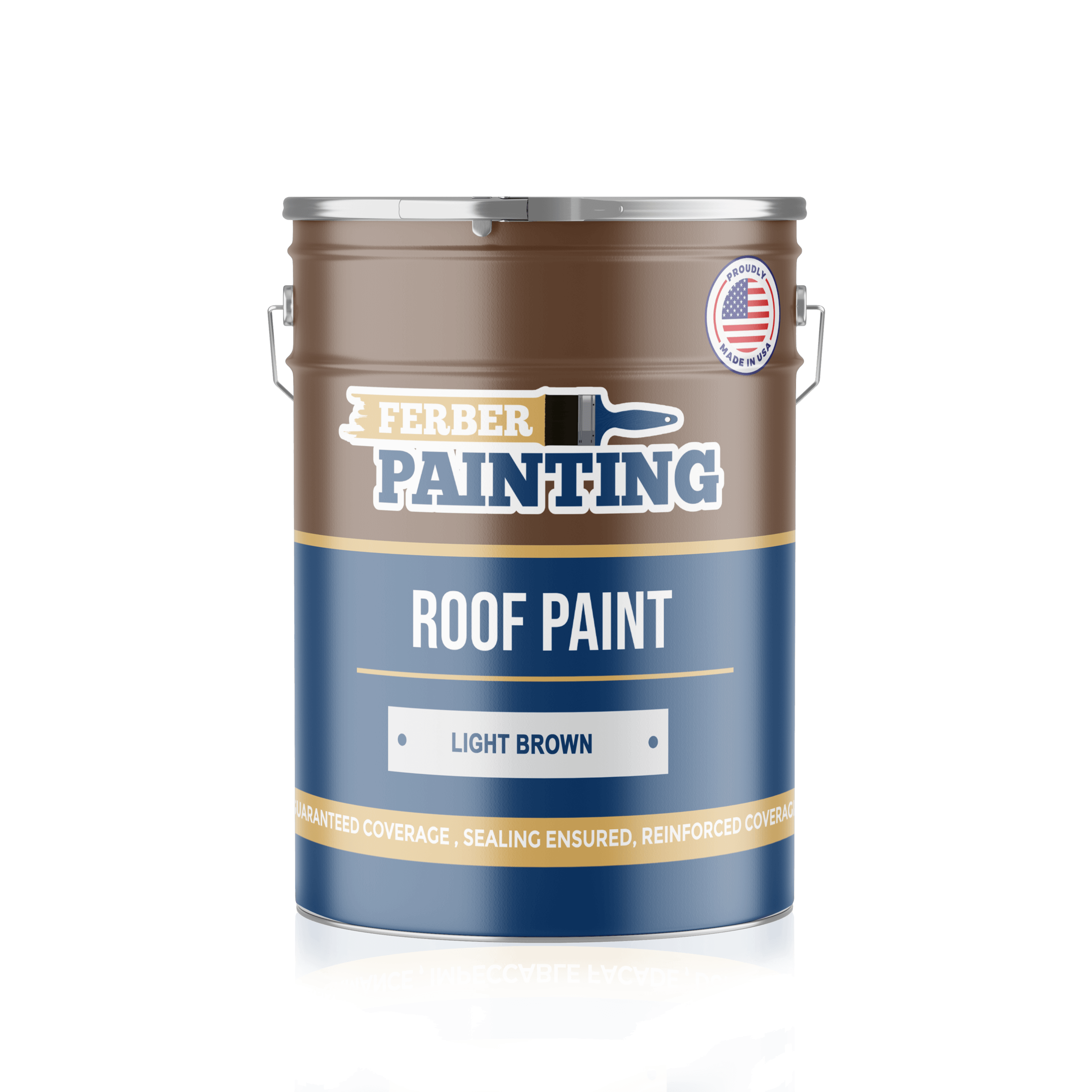 Ferber Painting takmaling lys brun 1 l værbestandig