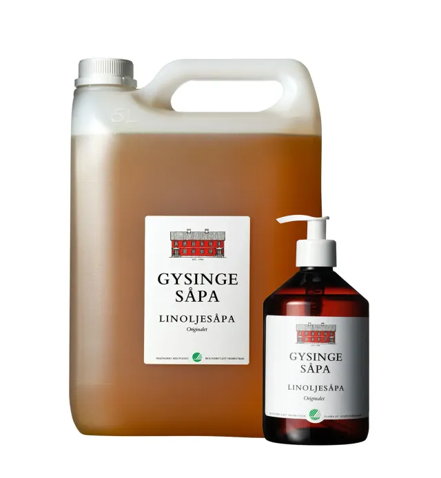 Gysingesåpa originalet linoljesåpe 5,5 liter svanemerket