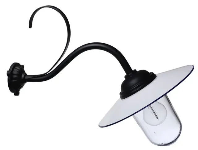 Gysinge Kvarnlampan utelampe hvit emalj 50 cm