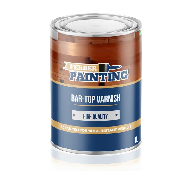 Ferber Painting Bar-Top bardisklakk slitesterk klar