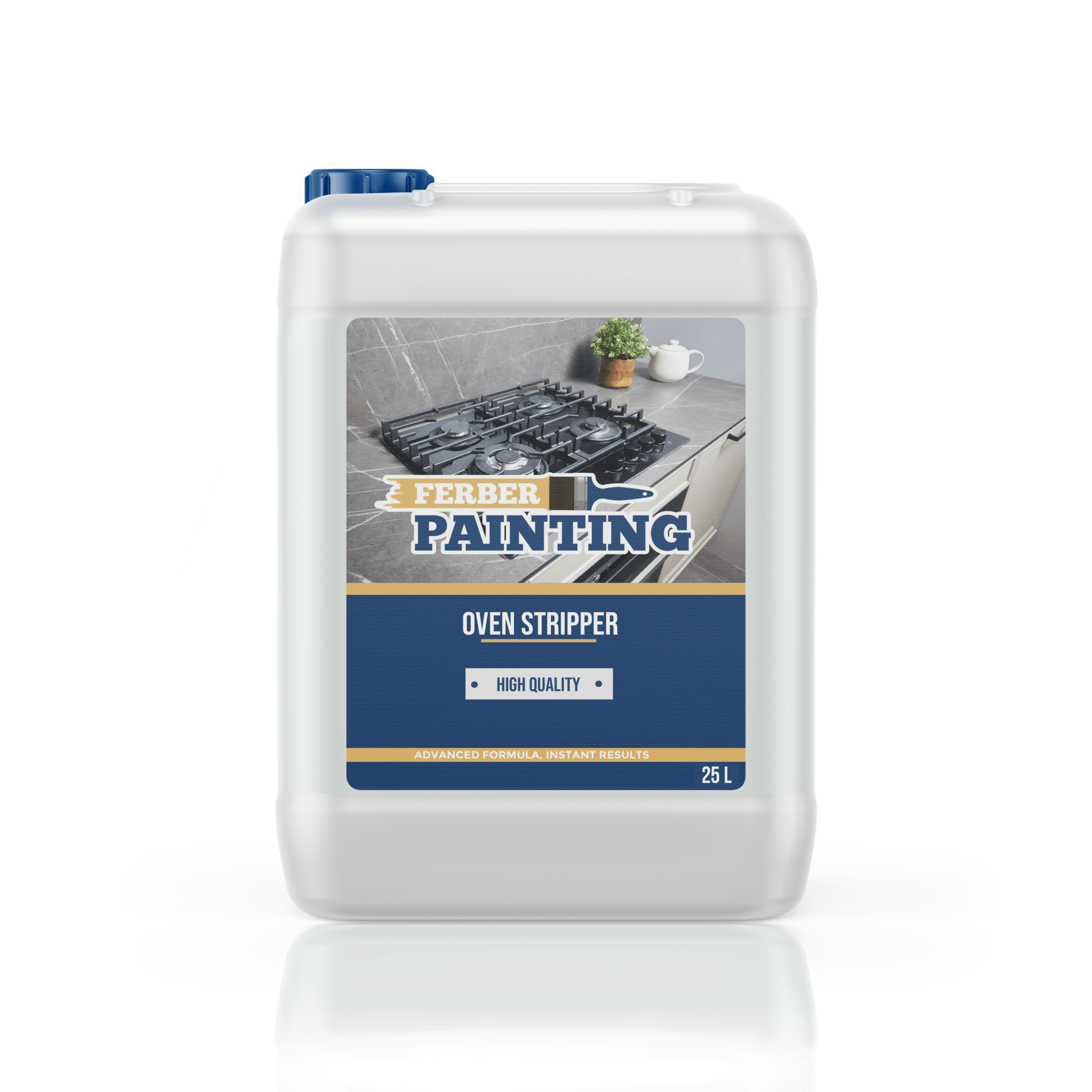 Ferber Painting Oven stekeovnsrens kraftig innbrent