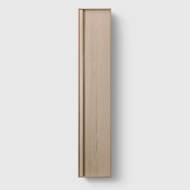 Toniton H2 Slim høyskap 163 cm greige venstre
