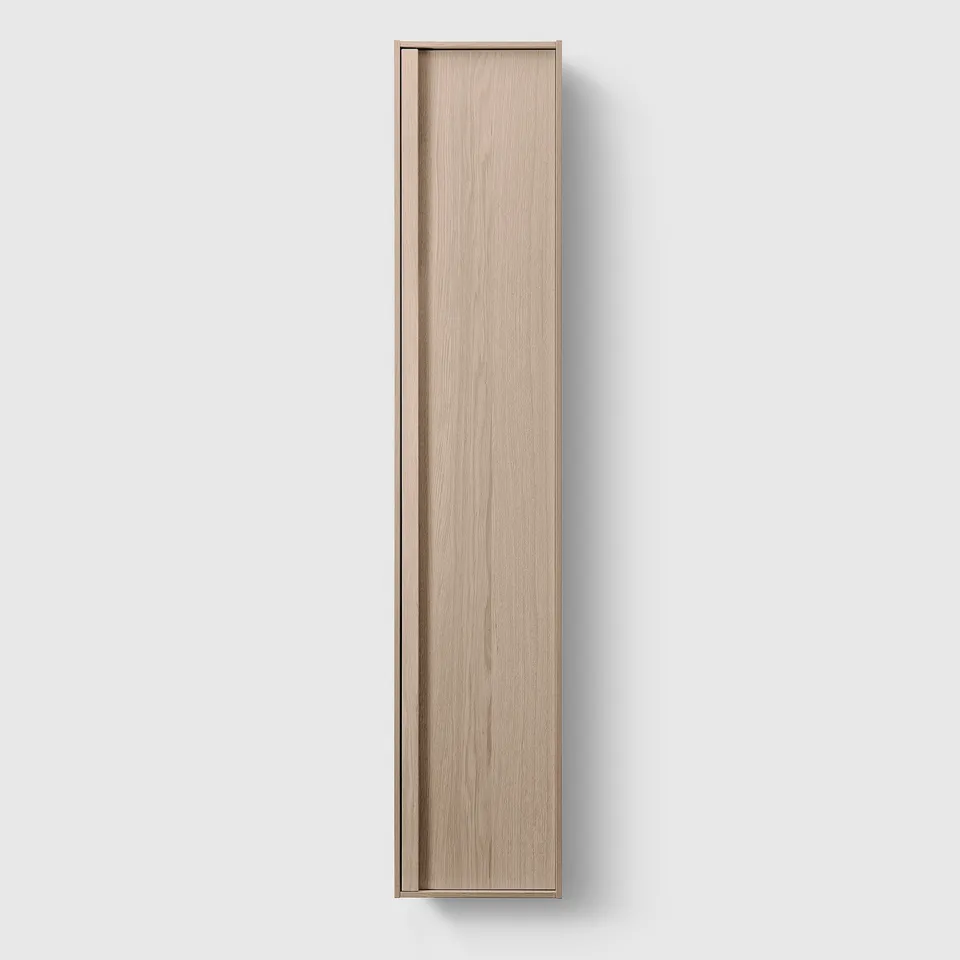 Toniton H2 Slim høyskap 163 cm greige venstre