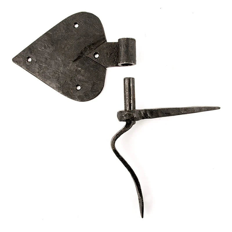 Ovolin Hjerte platehengsel håndsmidd 13 cm