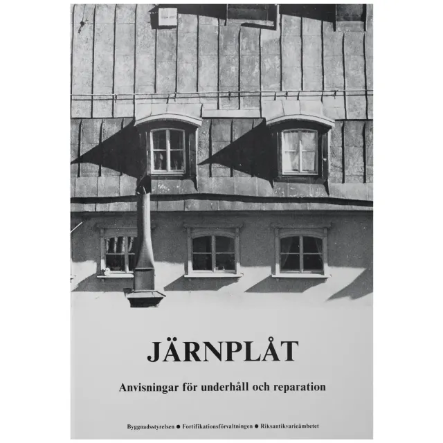 Gysinge jernplate hefte vedlikehold platetak reparasjon
