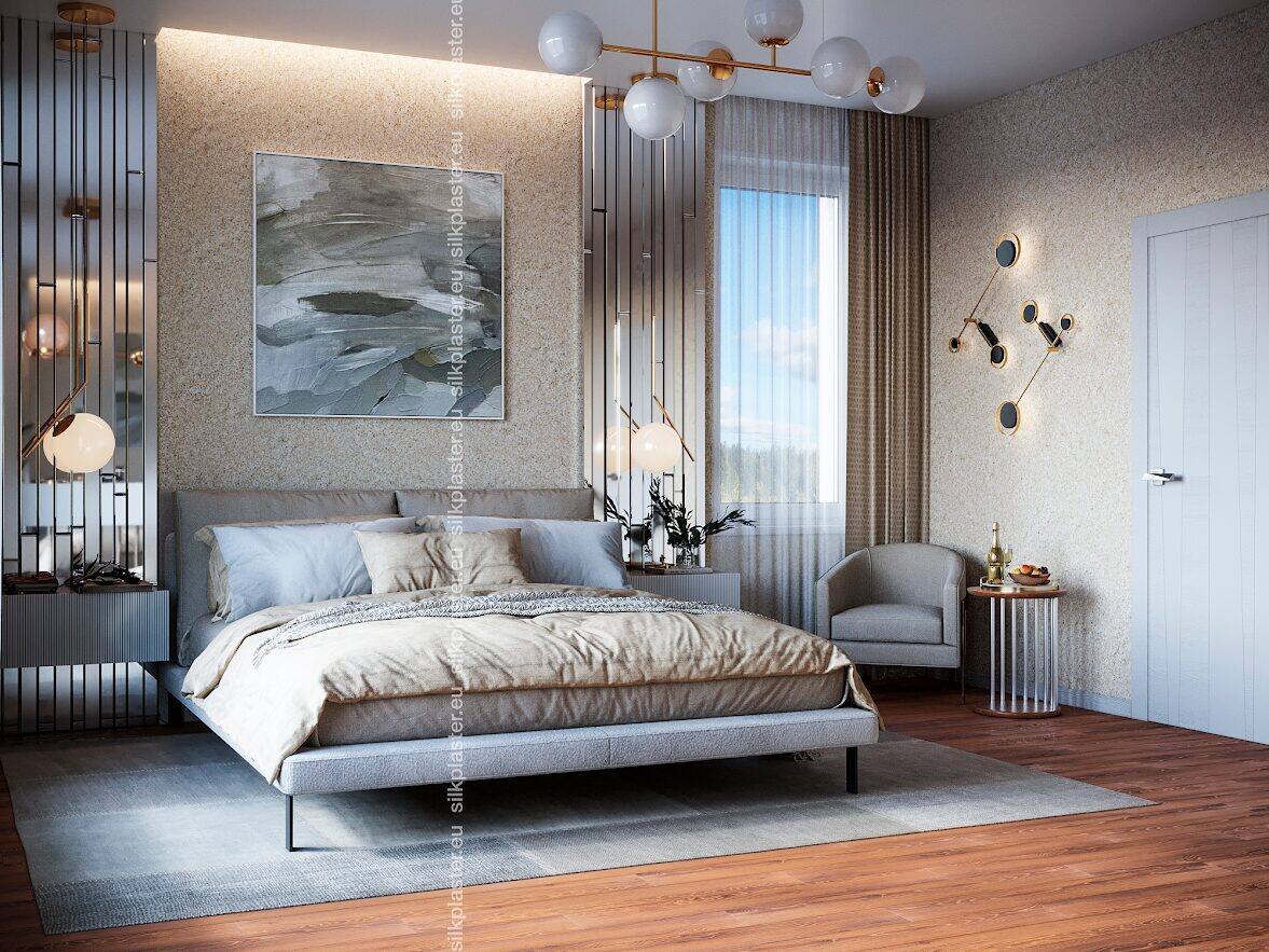 Silk Plaster Standard flytende tapet veggbelegg lys matt