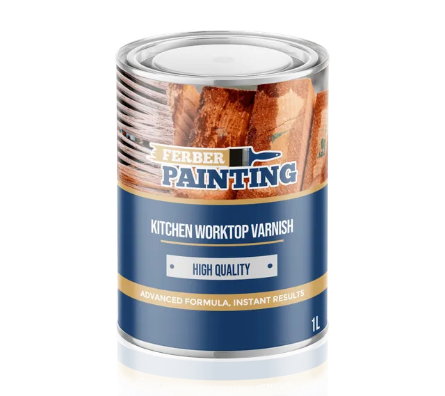 Ferber Painting Benkeplatelakk for kjøkken slitesterk