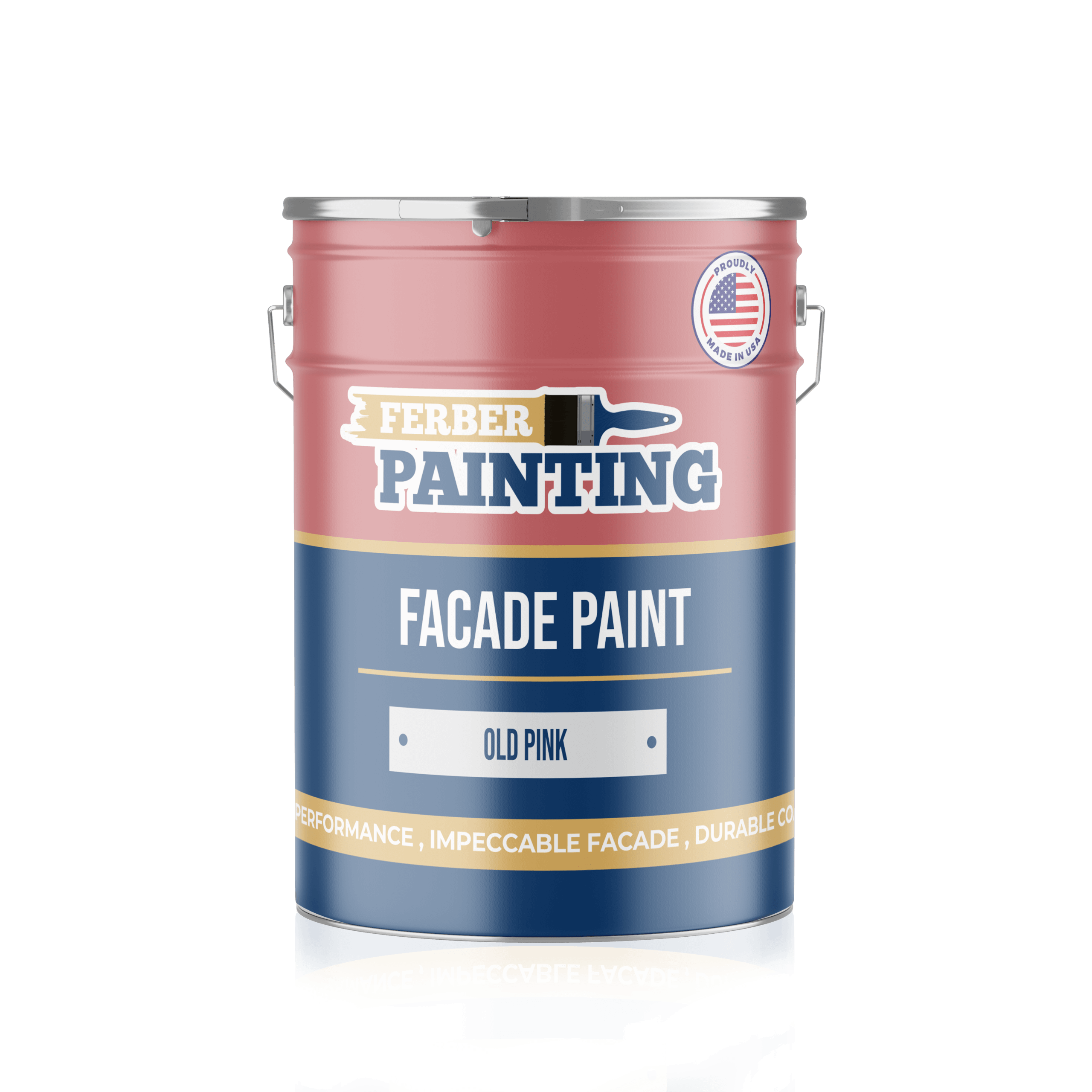 Ferber Painting Facade Paint Old Pink fasademaling rosa matt
