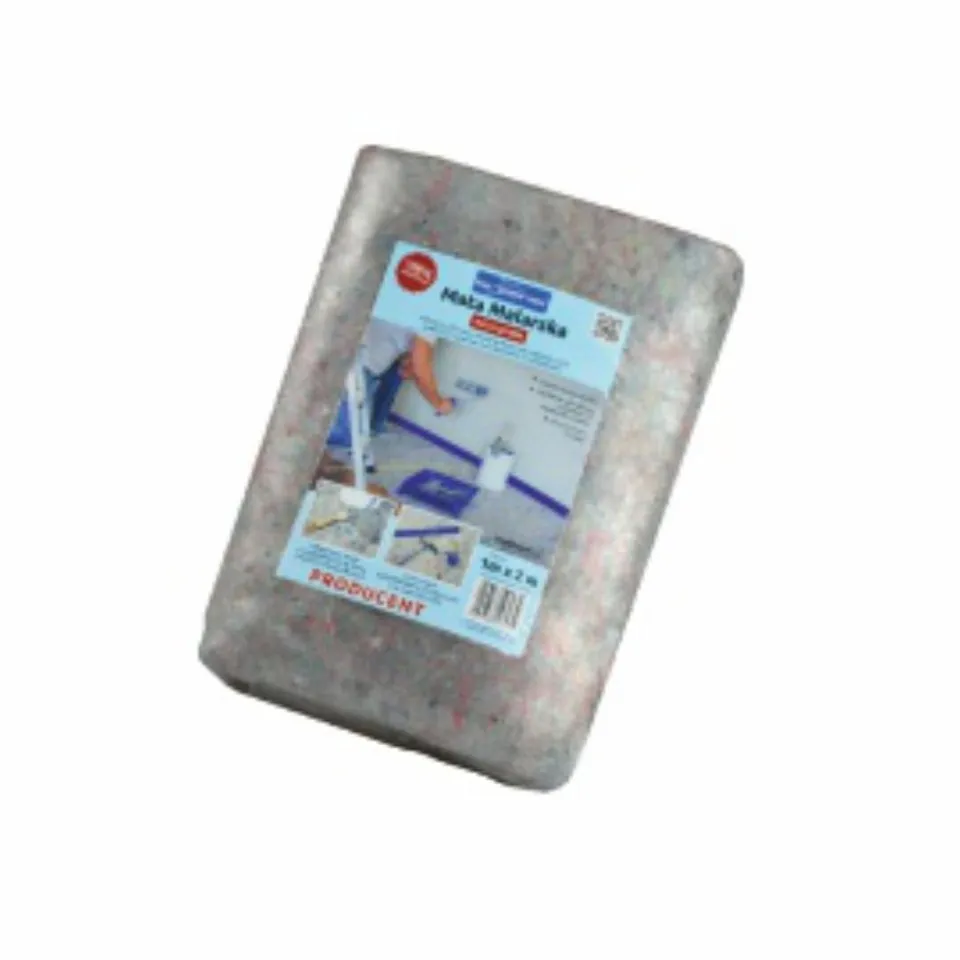 Blue Dolphin malermatte liten 1x2 m vaskbar filt