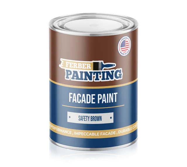 Ferber Painting fasademaling sikker brun værbestandig