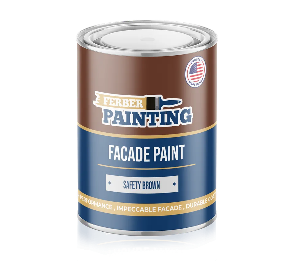 Ferber Painting fasademaling sikker brun værbestandig