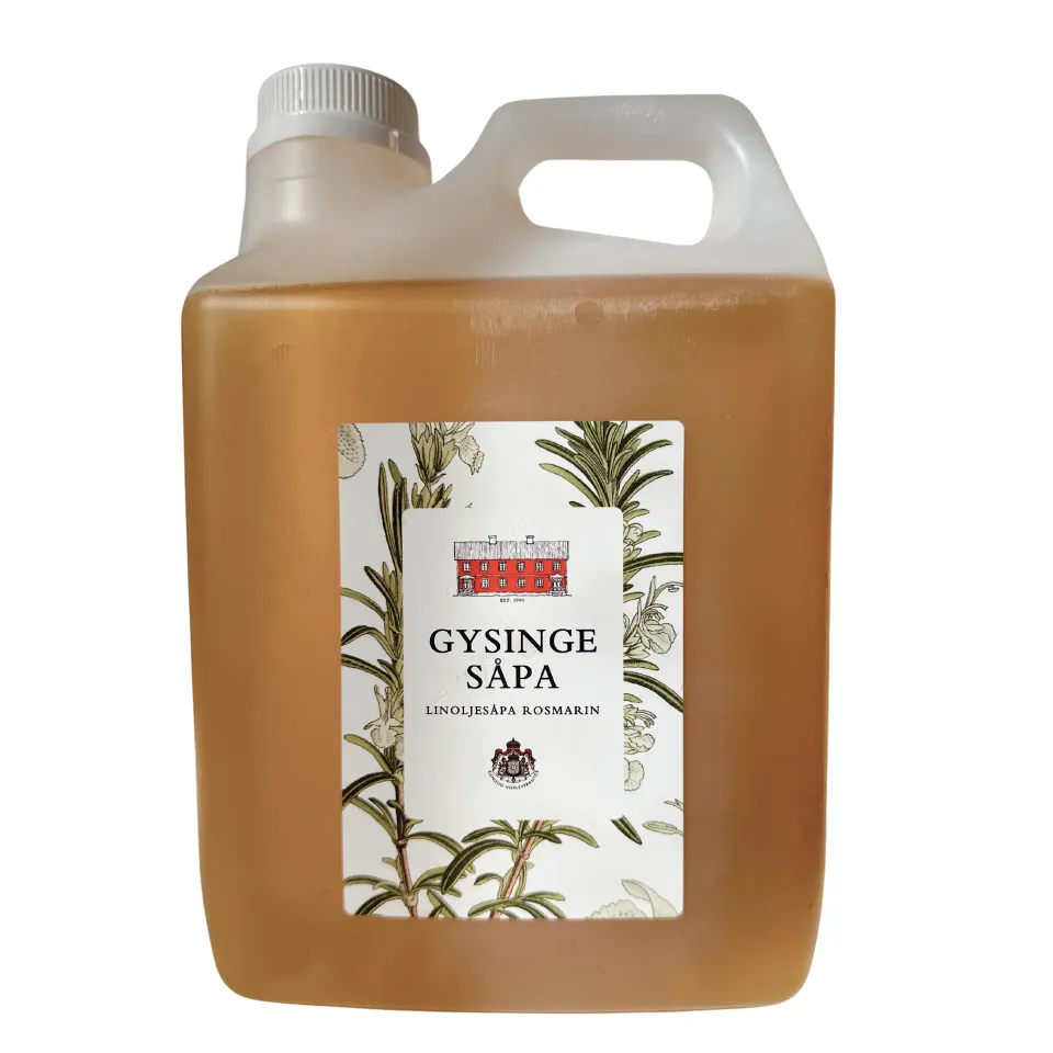 Gysingesåpa Rosmarin linoljesåpe 2,5 l rosmarin