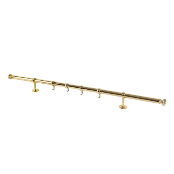Gysinge Köksspisstång redskapsstang messing 80 cm