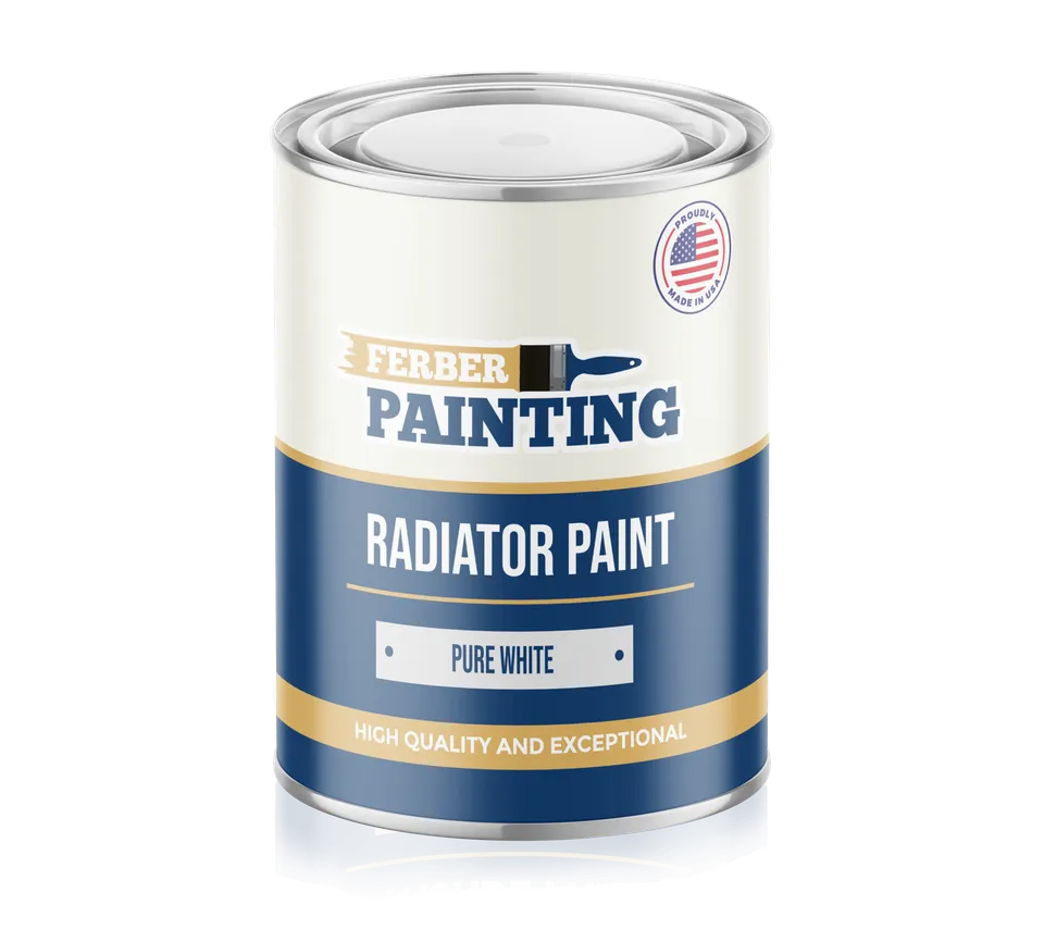 Ferber Painting radiatorlakk ren hvit varmebestandig