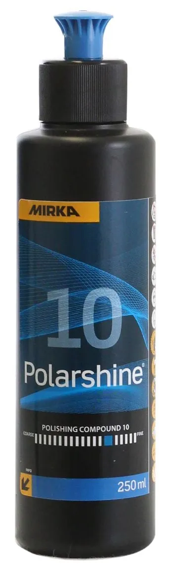 Mirka Polarshine 10 polermiddel ripebestandig lakk 250 ml