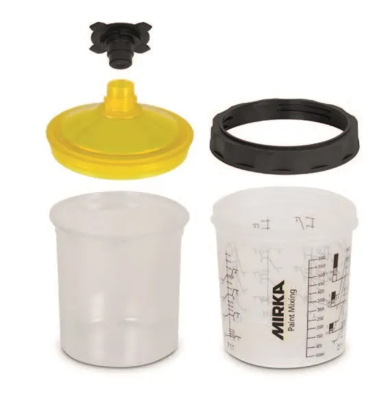 Mirka Paint Cup System filterlokk 650 ml 190 µm 50-pk