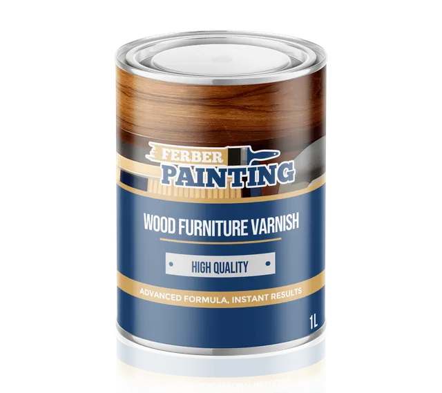 Ferber Painting Wood Furniture Varnish møbellakk slitesterk