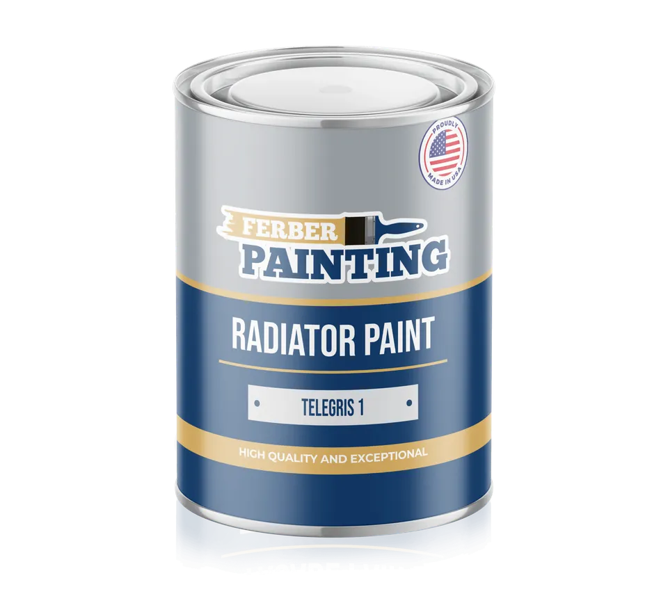 Ferber Painting radiatormaling telegrå varmebestandig