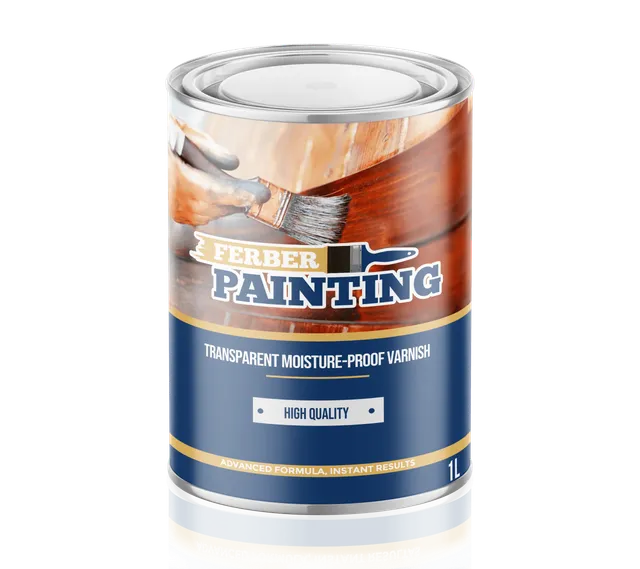 Ferber Painting Transparent Moisture-Proof Varnish klarlakk