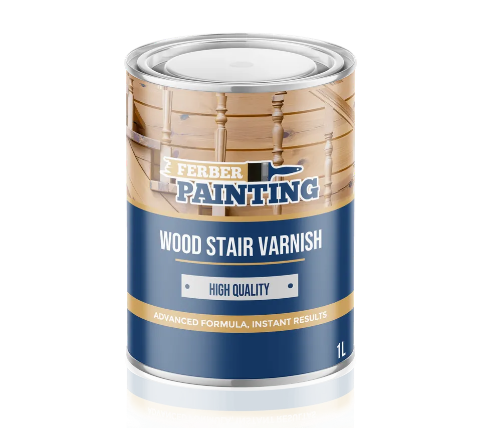 Ferber Painting Wood Stair Varnish trelakk for trapp slitesterk