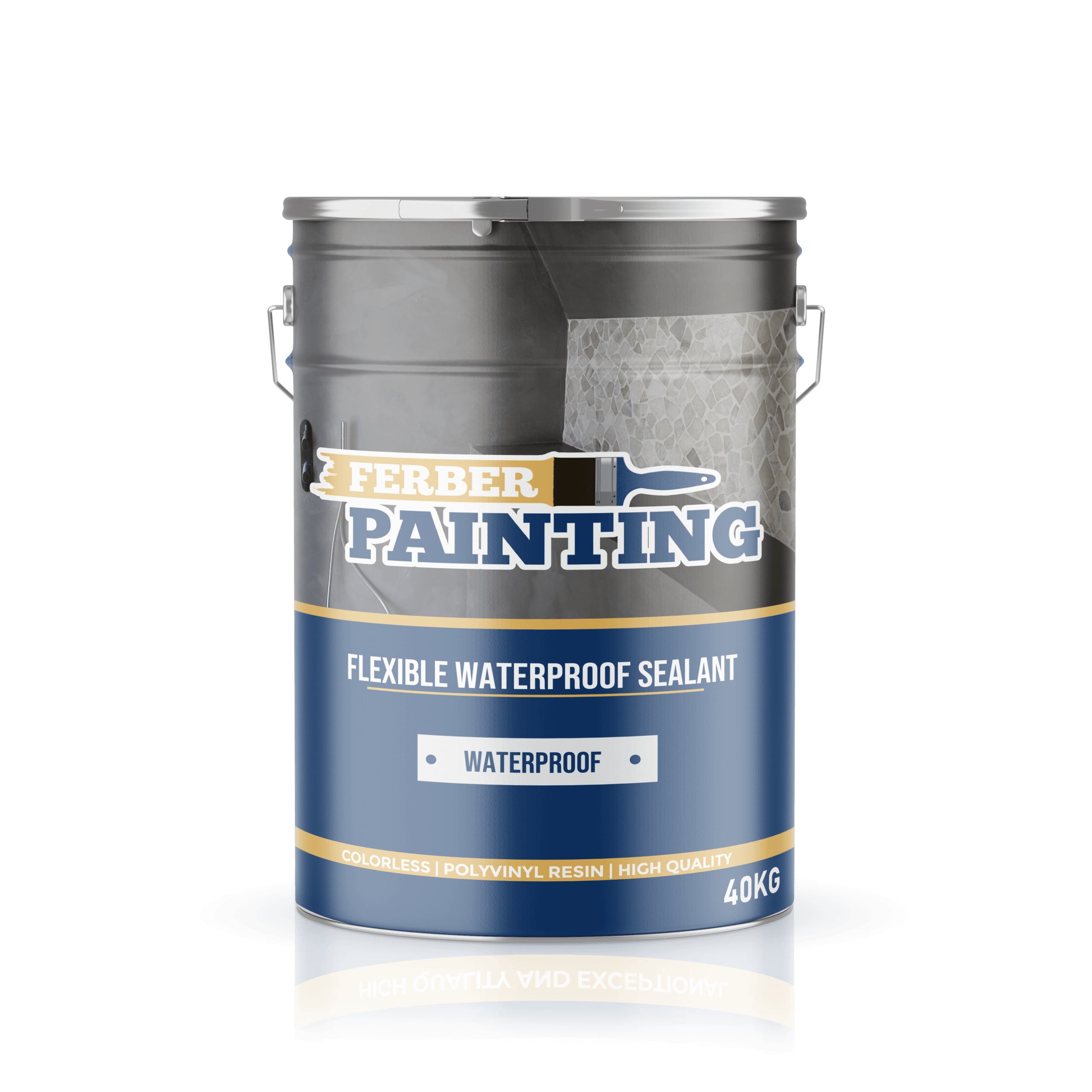 Ferber Painting Flexible Waterproof Sealant membran grå