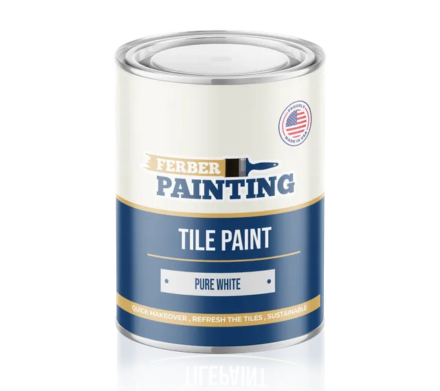 Ferber Painting Tile Paint Pure White flismaling hvit vaskbar