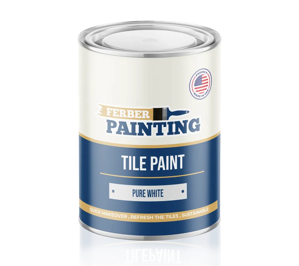 Ferber Painting Tile Paint Pure White flismaling hvit vaskbar