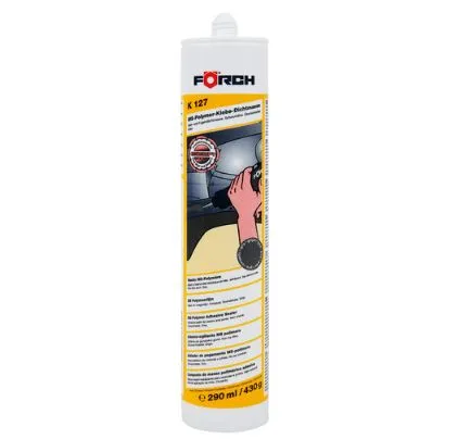 Förch K127 klebe- og tettemasse grå 290 ml MS