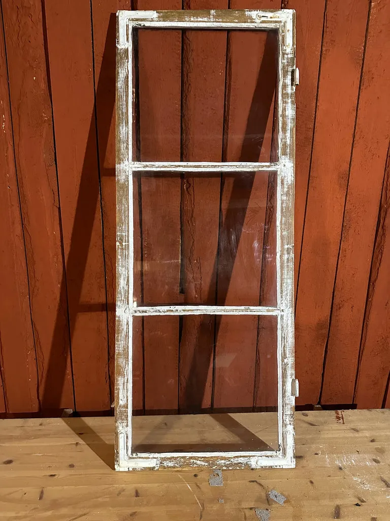 Ovolin vindu 129x52,7 cm høyre hengslet tre