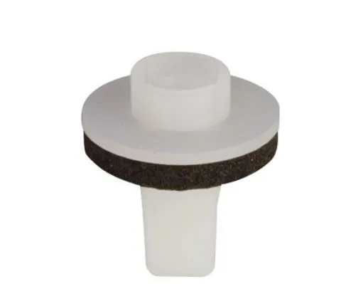 C. Christoffersen Restagraf 12582 plastmutter Ø6mm støtfanger 8pk