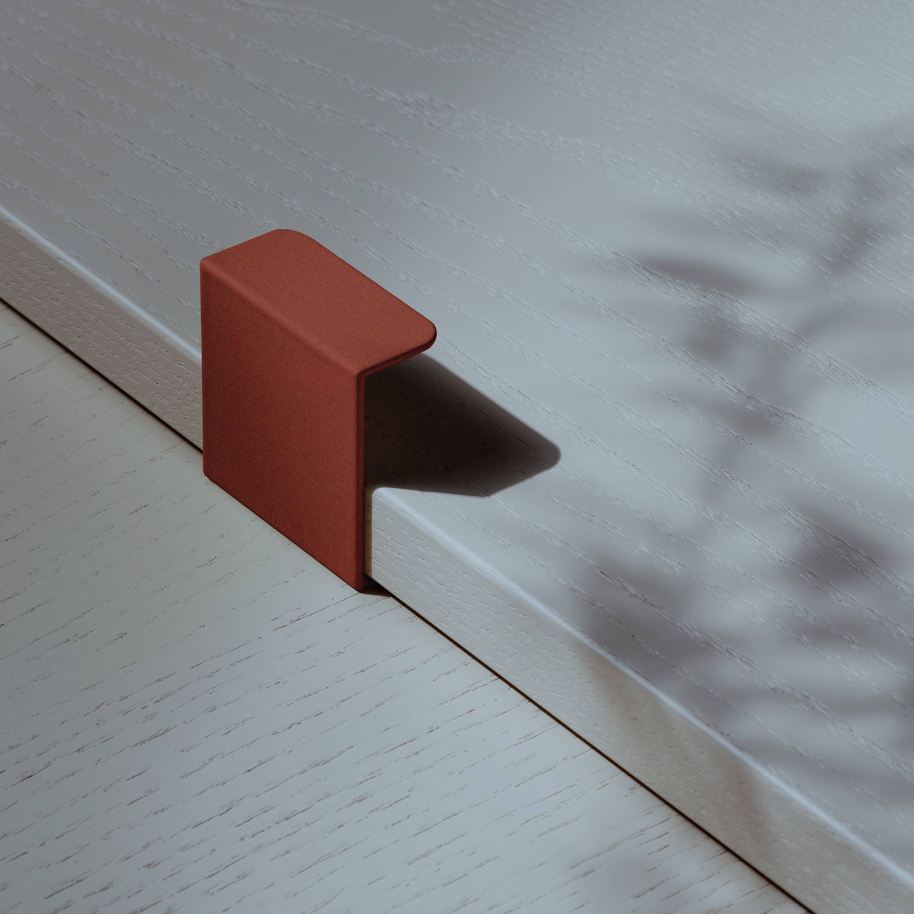 Toniton Hide 40 håndtak reddish brown matt metall