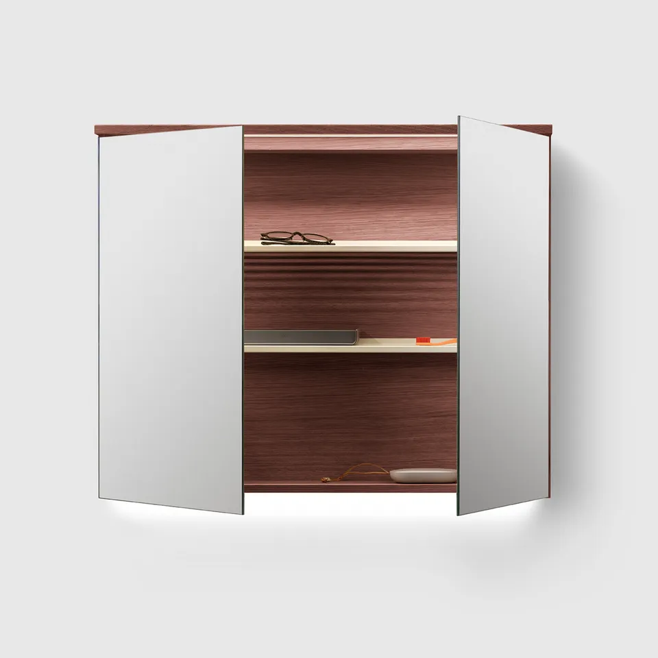 Toniton H2 speilskap 60 cm reddish brown
