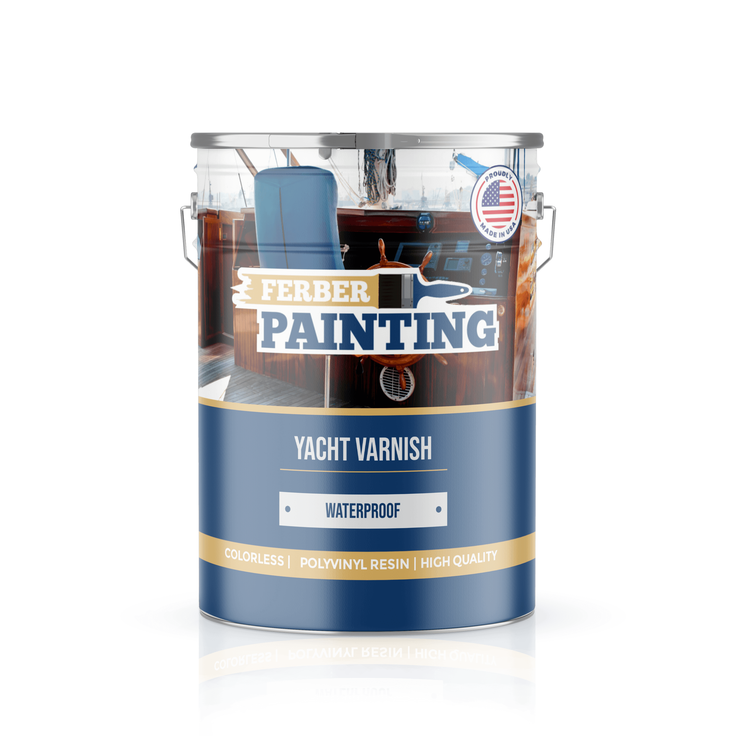 Ferber Painting Yacht Varnish båtlakk værbestandig