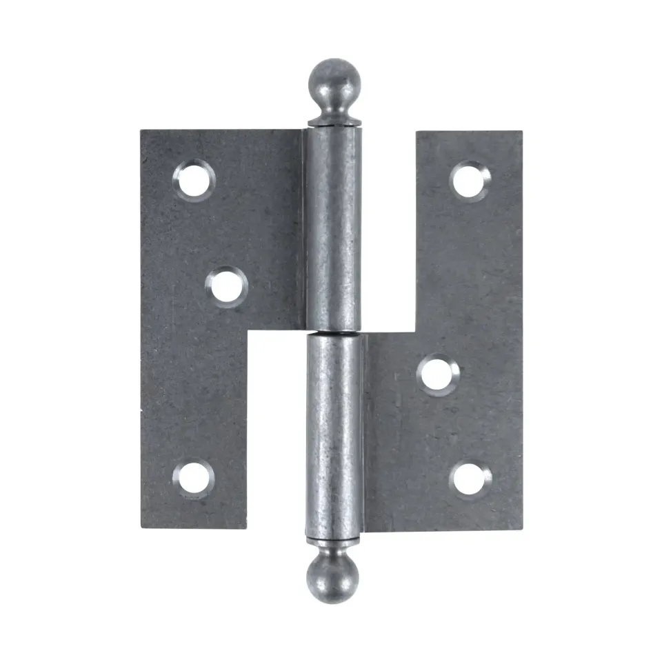 Gysinge dørhengsel 98x86x2,5 venstre med kule