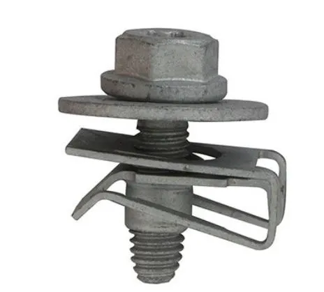 Restagraf 228024 skrue- og muttersett M6 motorskjerm 2-pk