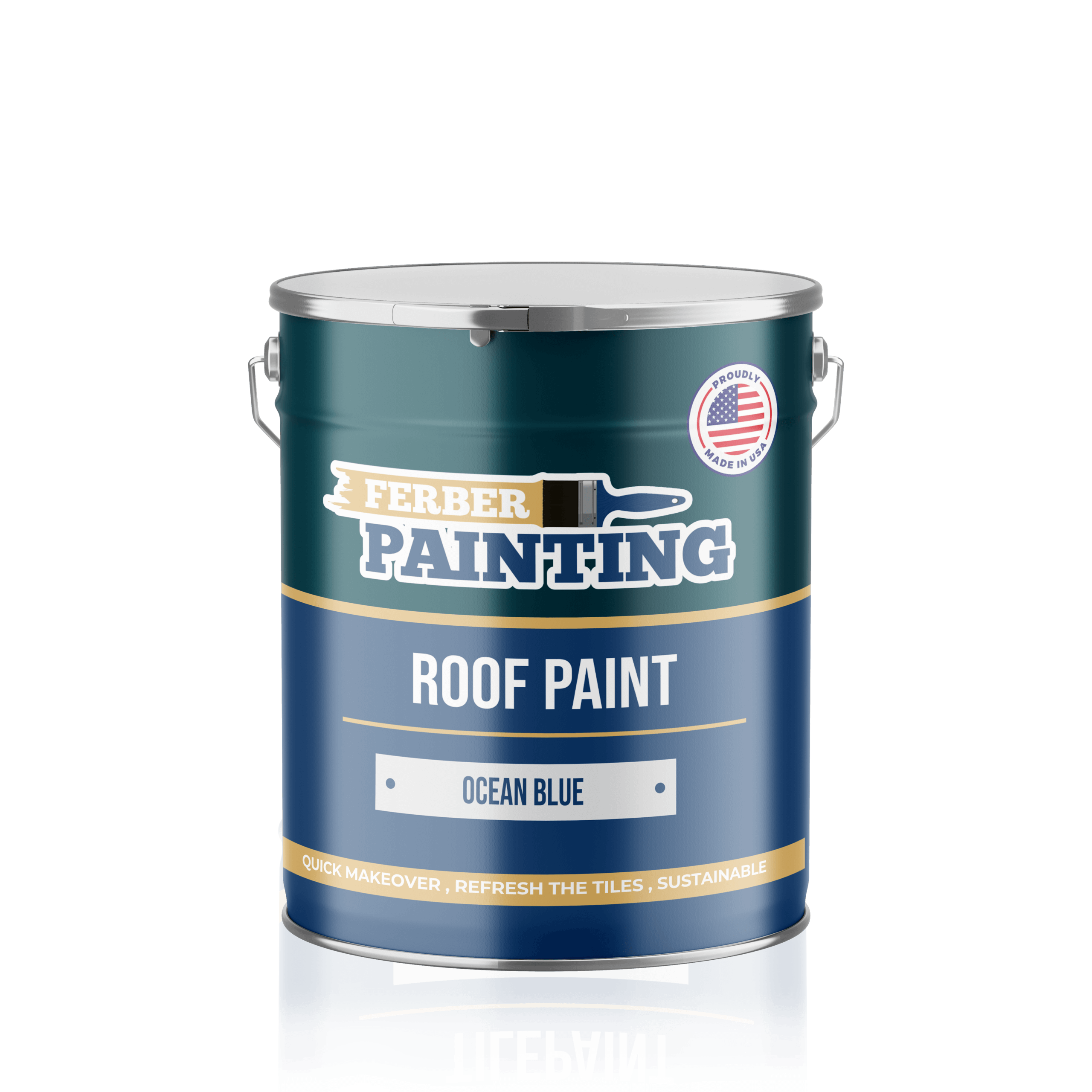 Ferber Painting takmaling havblå værbestandig