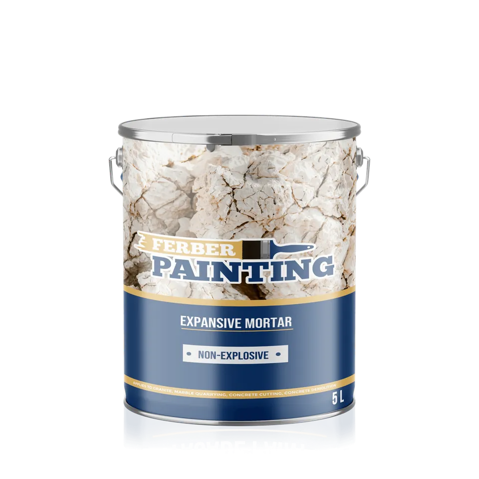 Ferber Painting sprengmørtel betong stein lydløs riving