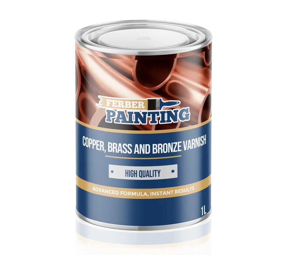 Ferber Painting Copper Brass Bronze Varnish metallakk