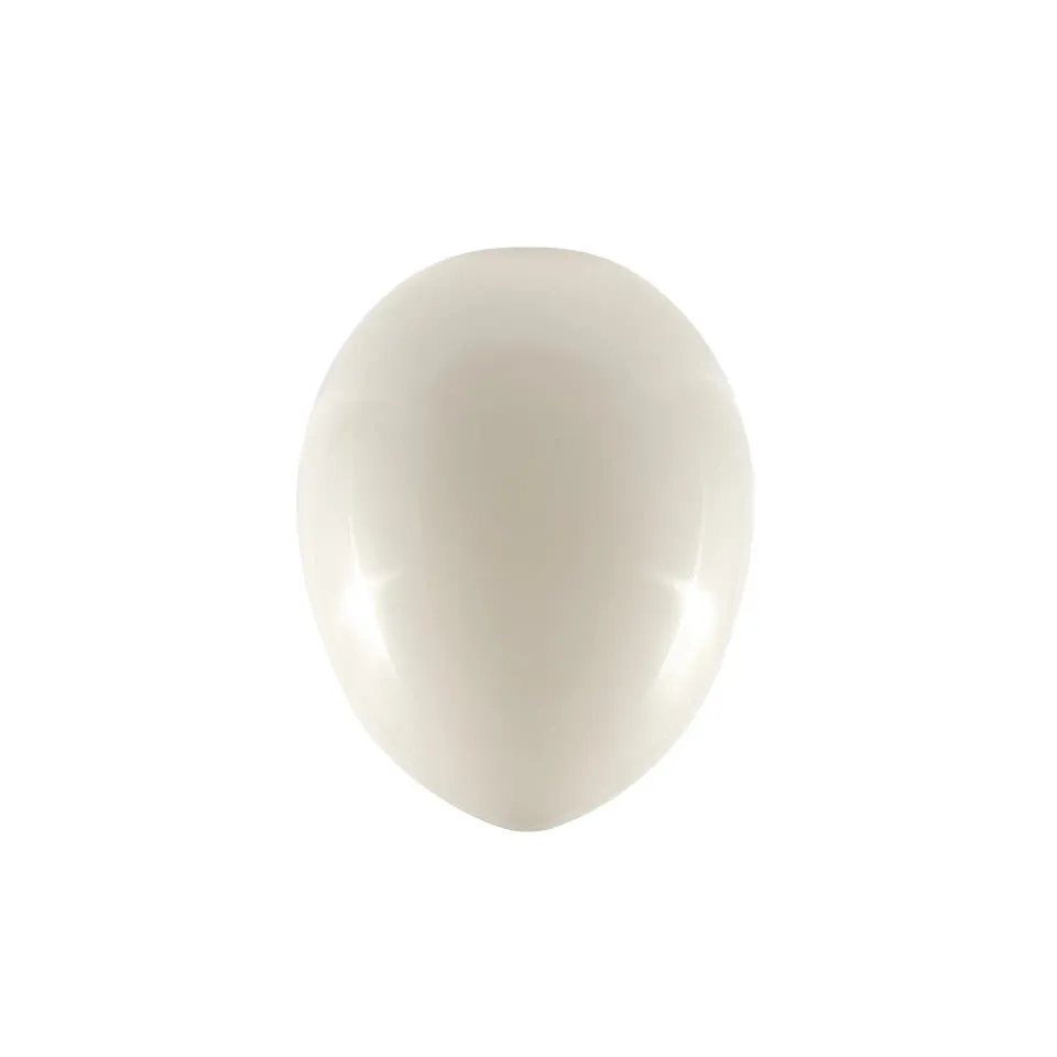 Gysinge Egg glasskuppel hvit 21 cm til pendel