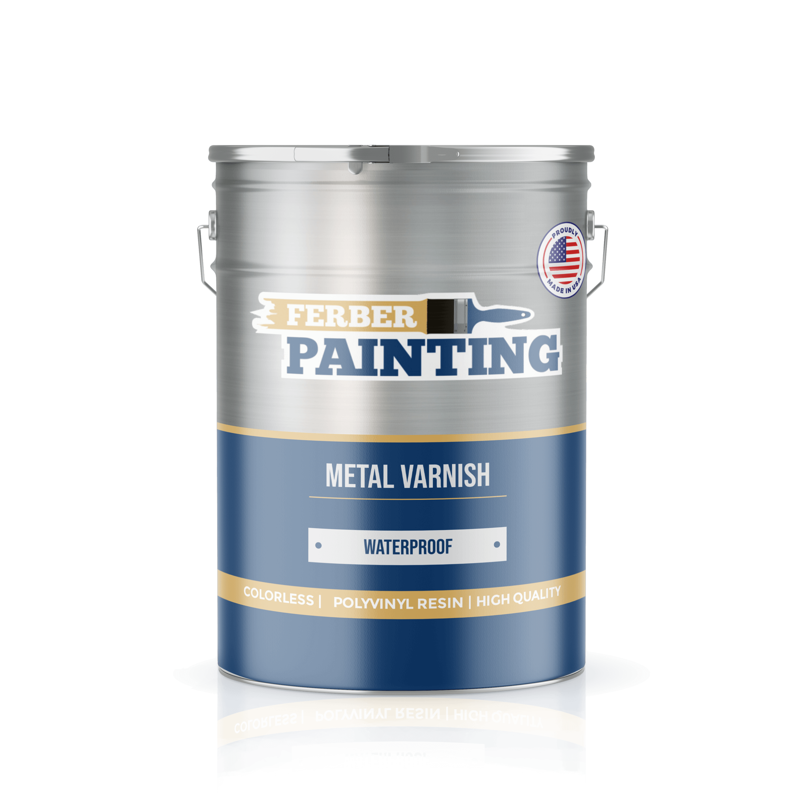 Ferber Painting metallakk for stål blank rustvern